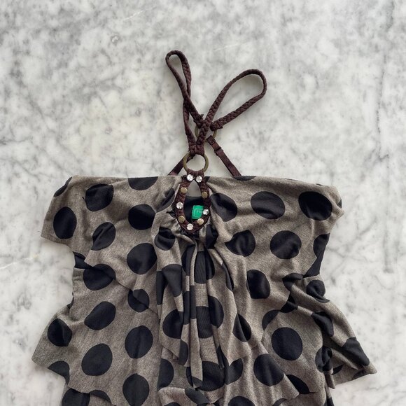 Freeway Vintage Halter Neck‎ Top - Picture 2 of 7